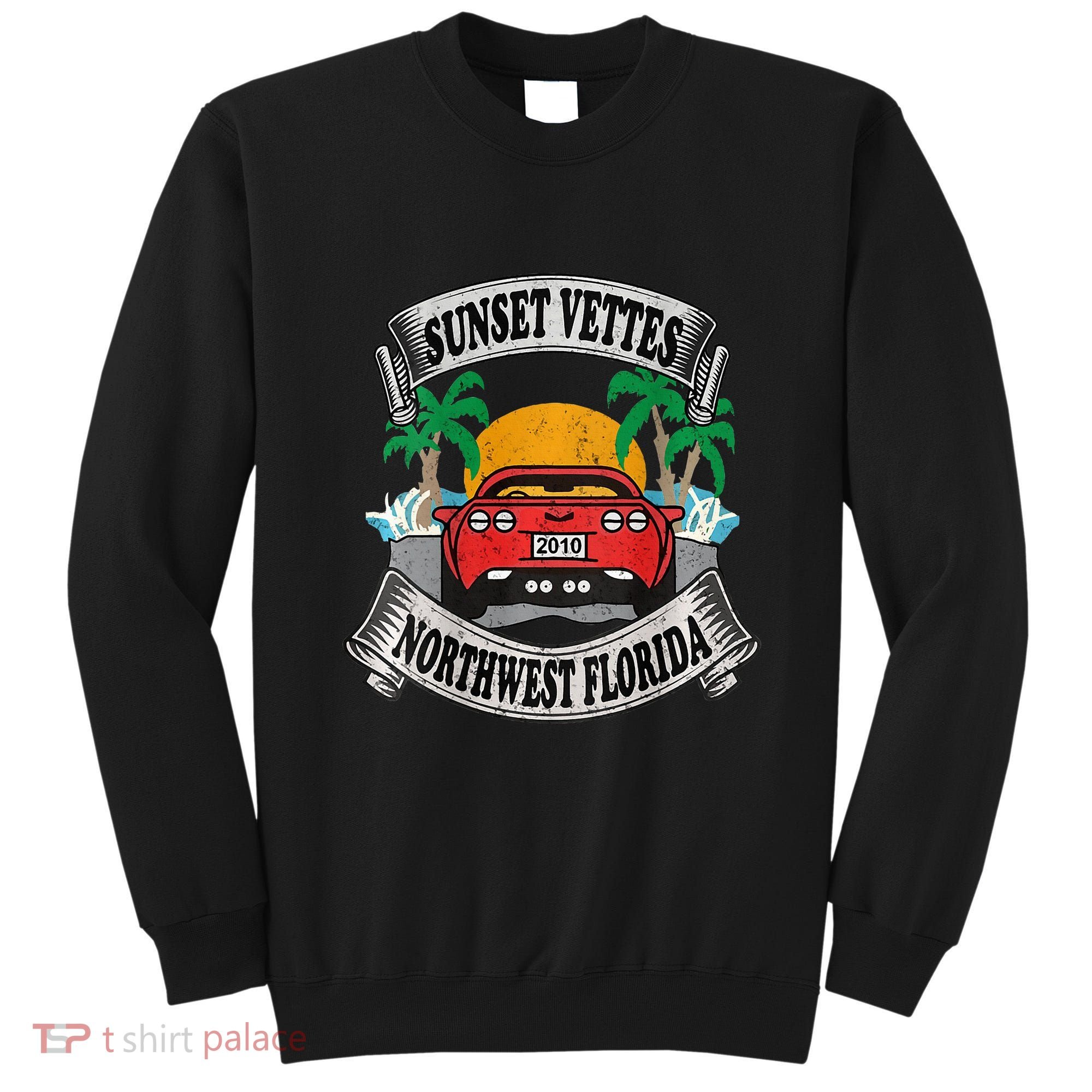 Sunset Vettes Of Northwest Florida Sweatshirt