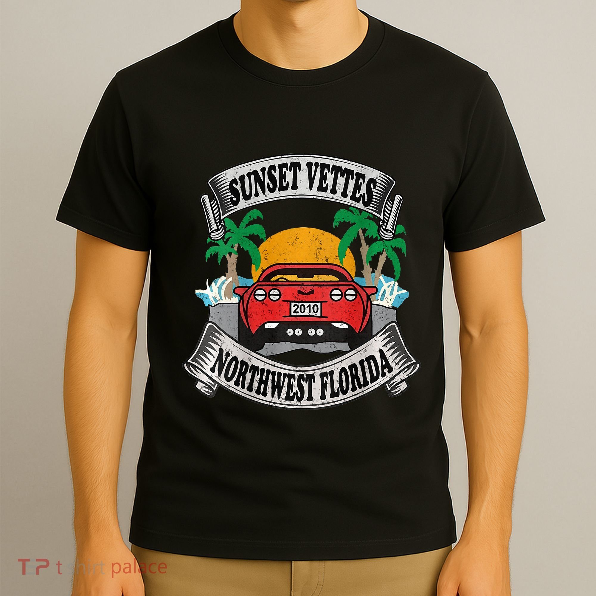 Sunset Vettes Of Northwest Florida T-Shirt