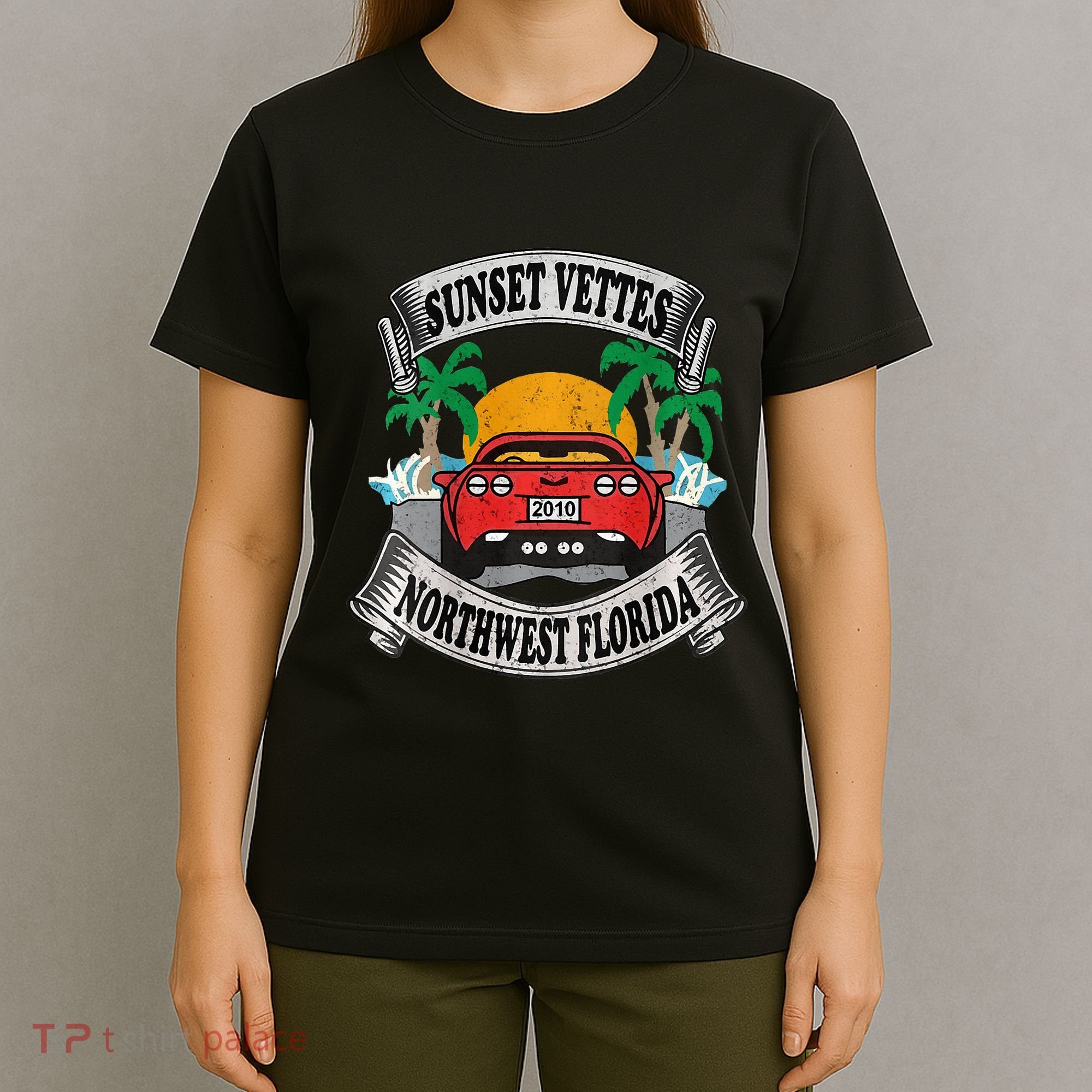 Sunset Vettes Of Northwest Florida T-Shirt