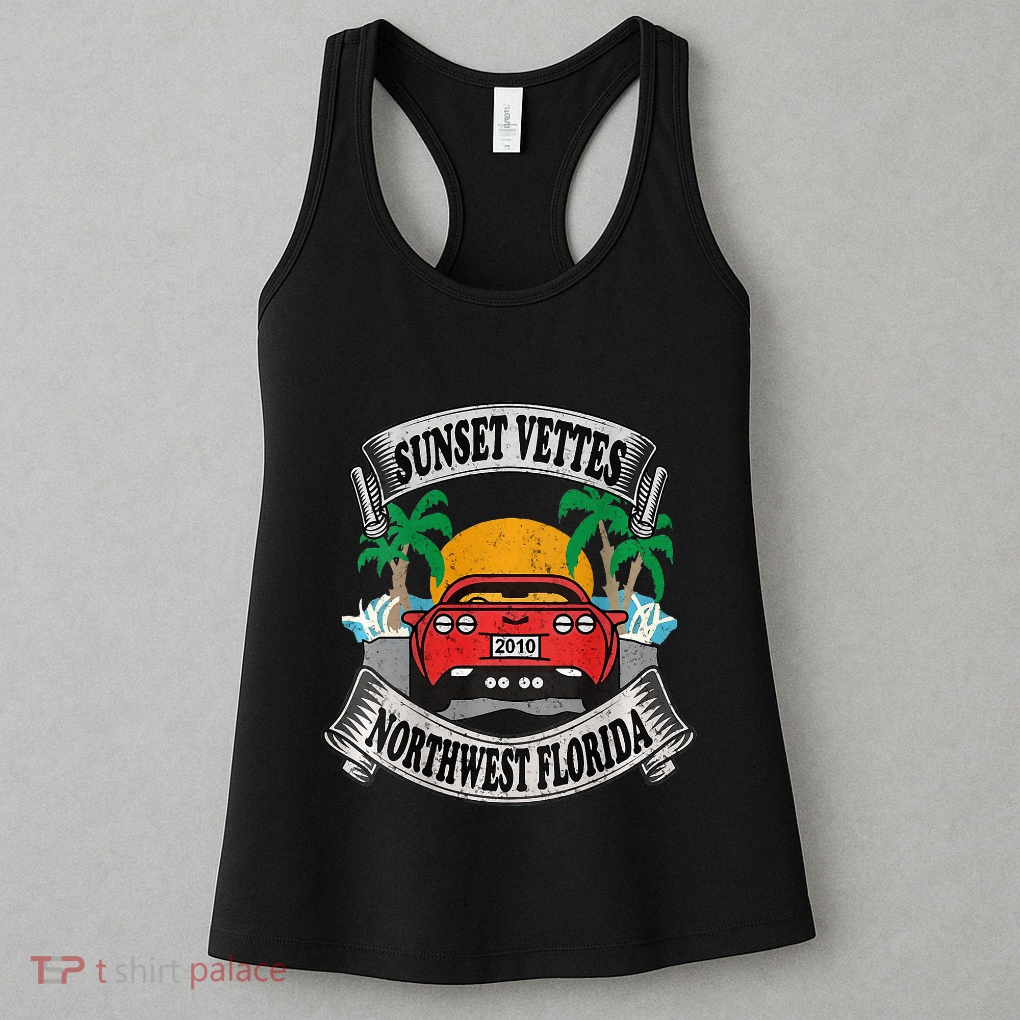 Sunset Vettes Of Northwest Florida Women's Tank Top