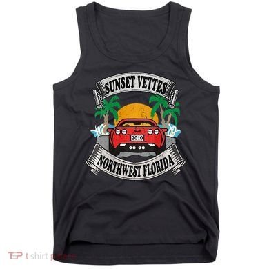 Sunset Vettes Of Northwest Florida Tank Top