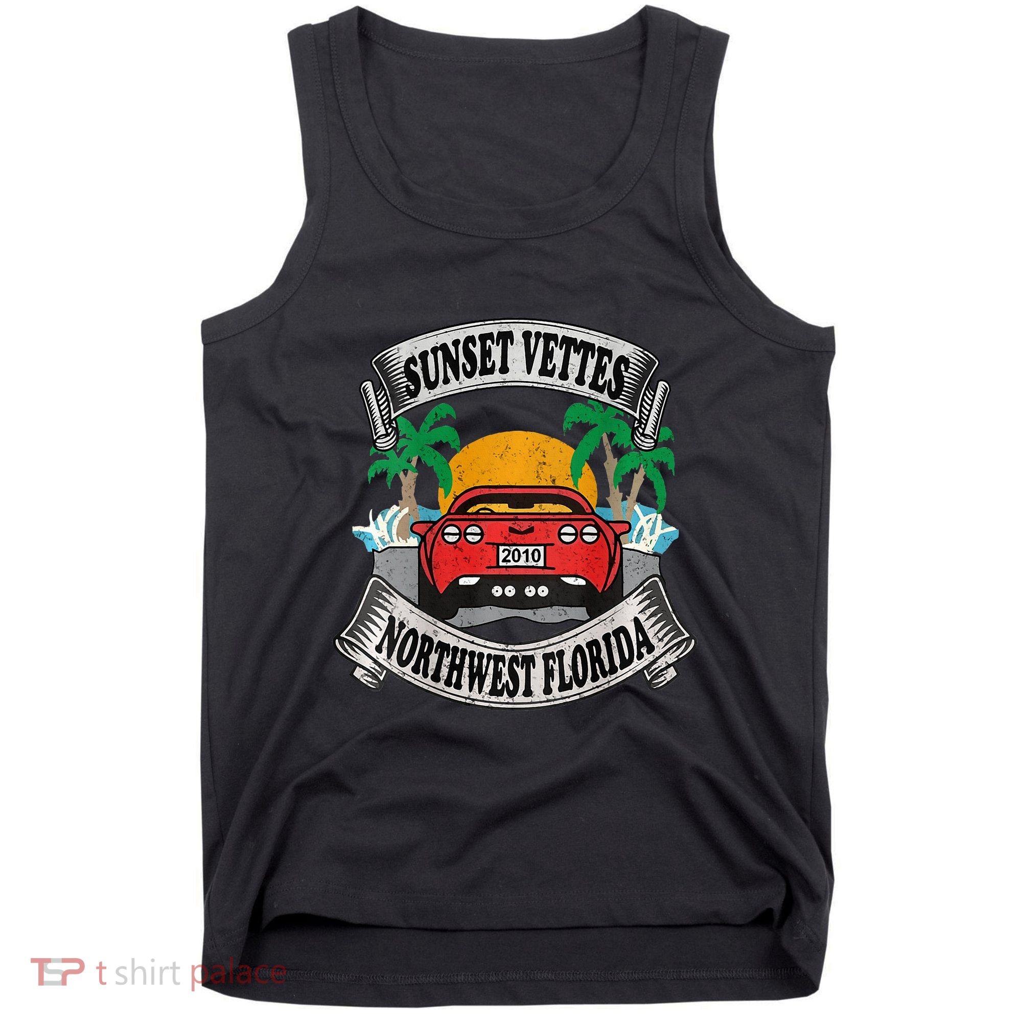 Sunset Vettes Of Northwest Florida Tank Top