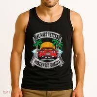 Sunset Vettes Of Northwest Florida Tank Top thumb 3