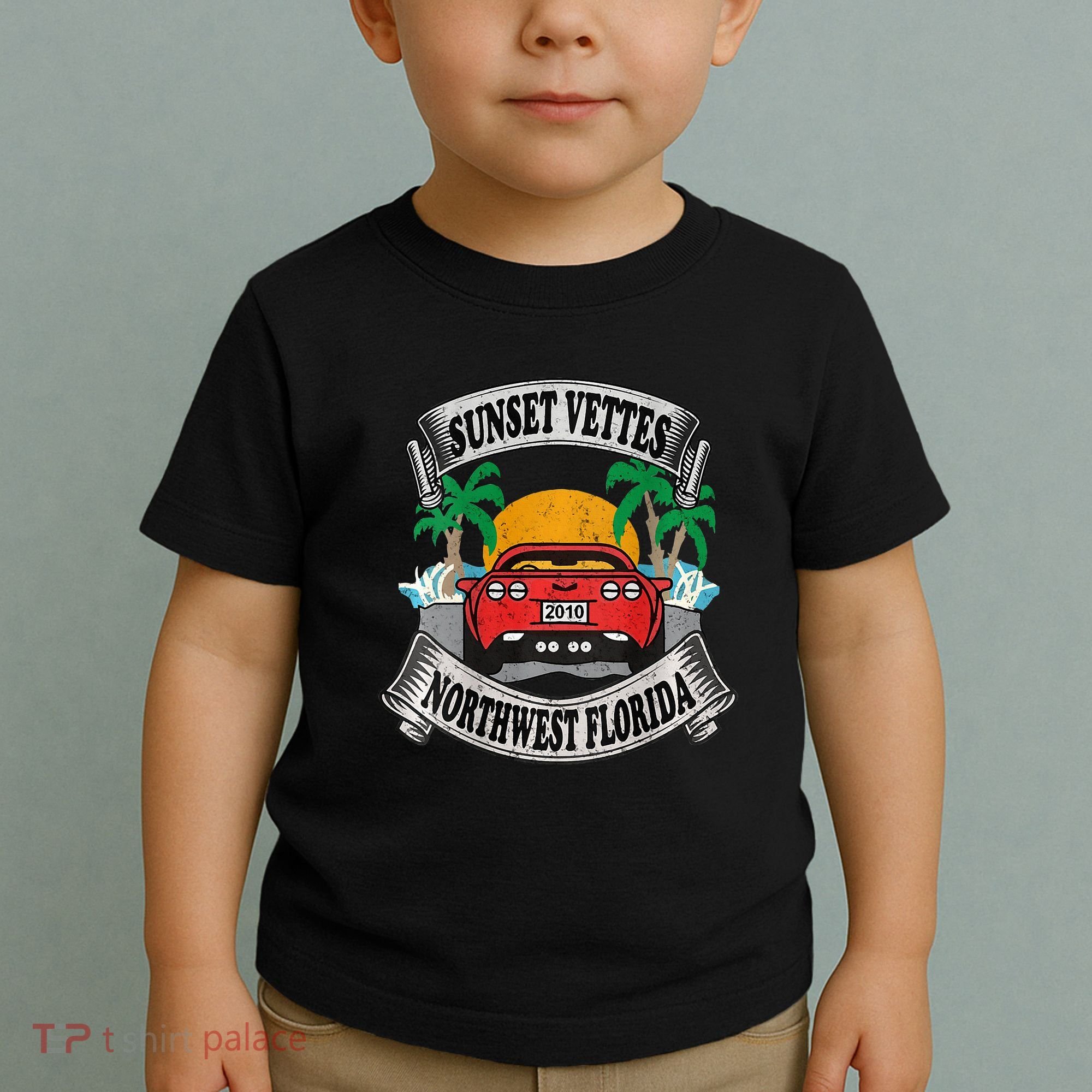 Sunset Vettes Of Northwest Florida Toddler T-Shirt