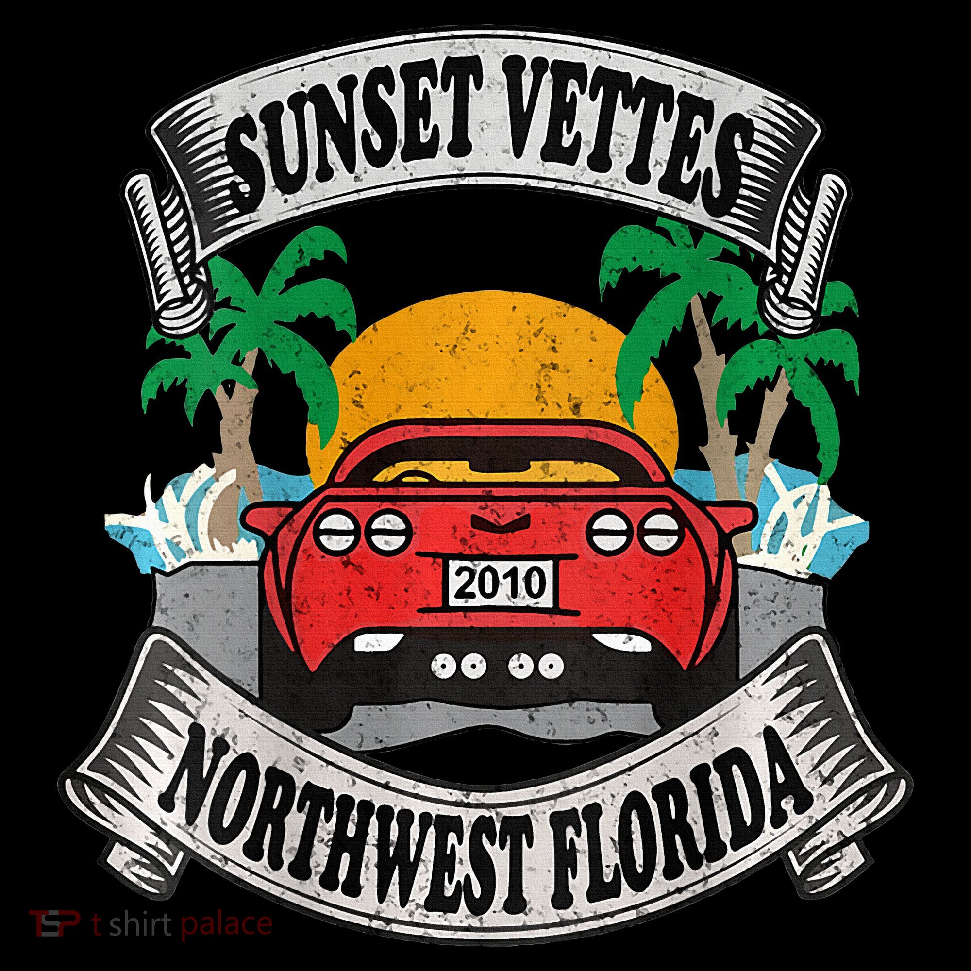 Sunset Vettes Of Northwest Florida Visor