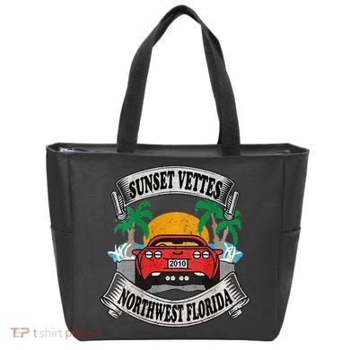 Sunset Vettes Of Northwest Florida Tote Bag