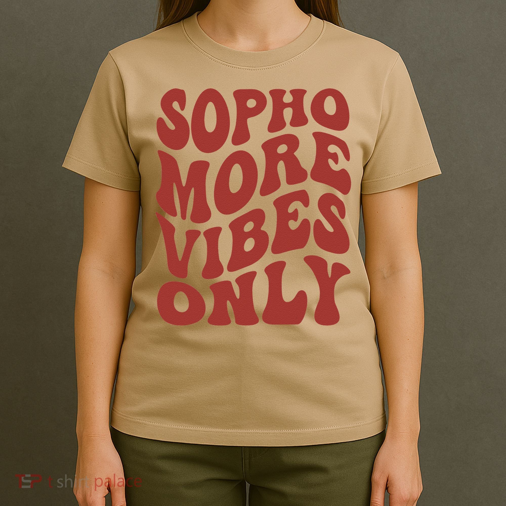 Sophomore Vibes Only First Day Of School 1st Day 10th Grade T-Shirt