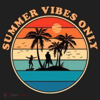 Summer Vibes Only Retro Beach Sunset Tumbler thumb 3
