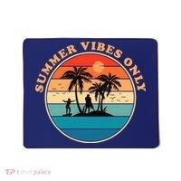 Summer Vibes Only Retro Beach Sunset Mousepad thumb 0
