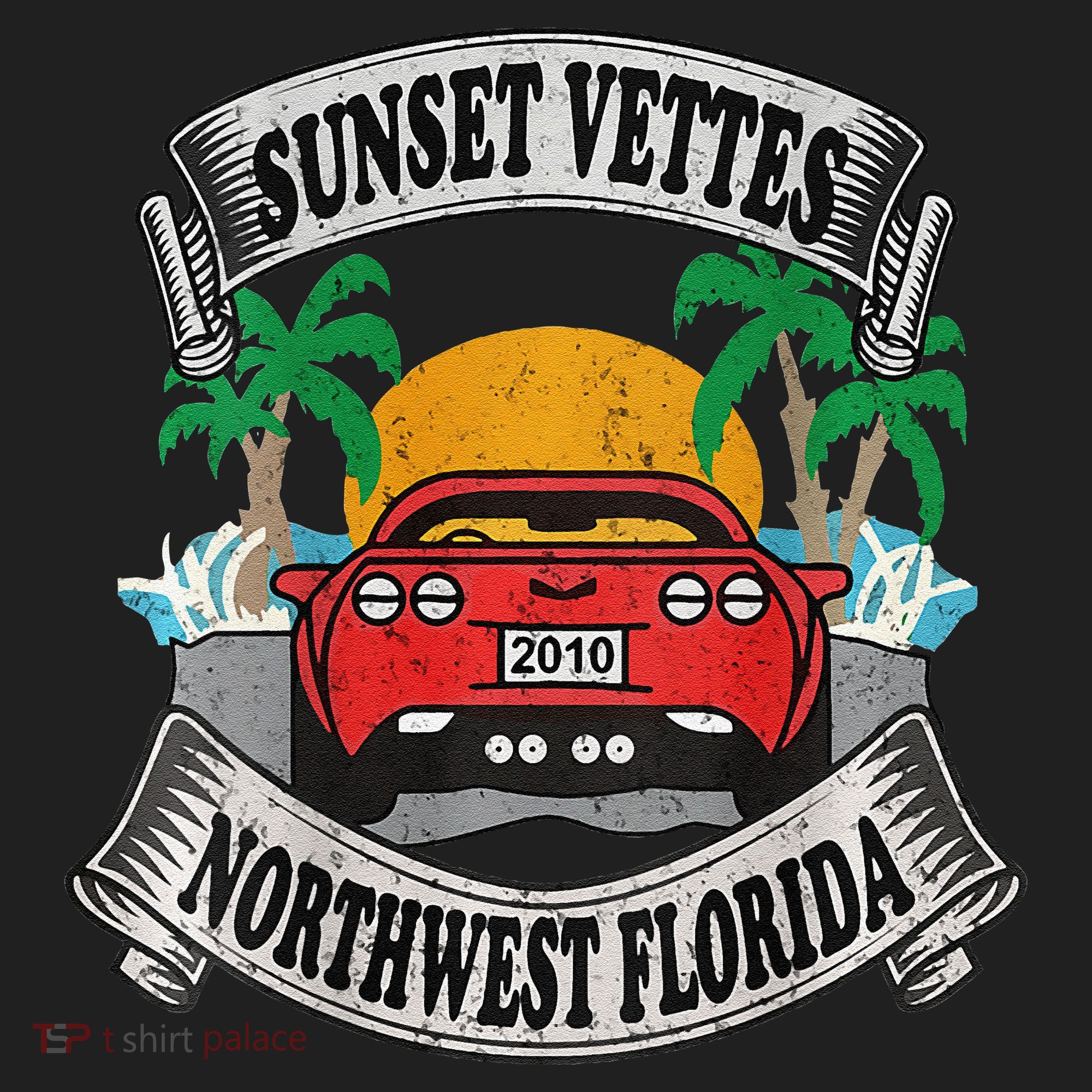Sunset Vettes Of Northwest Florida Women's Sweatshirt