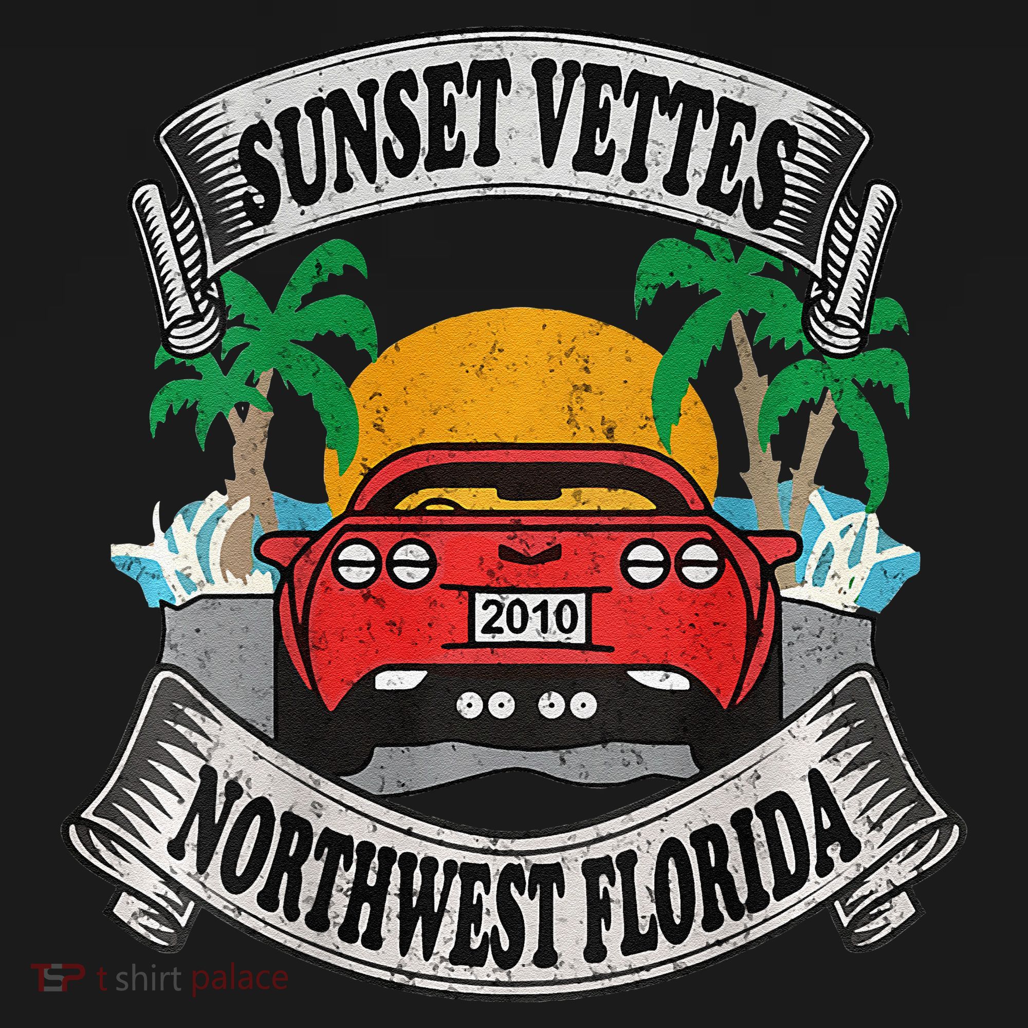 Sunset Vettes Of Northwest Florida Backpack