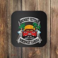 Sunset Vettes Of Northwest Florida Coaster thumb 0