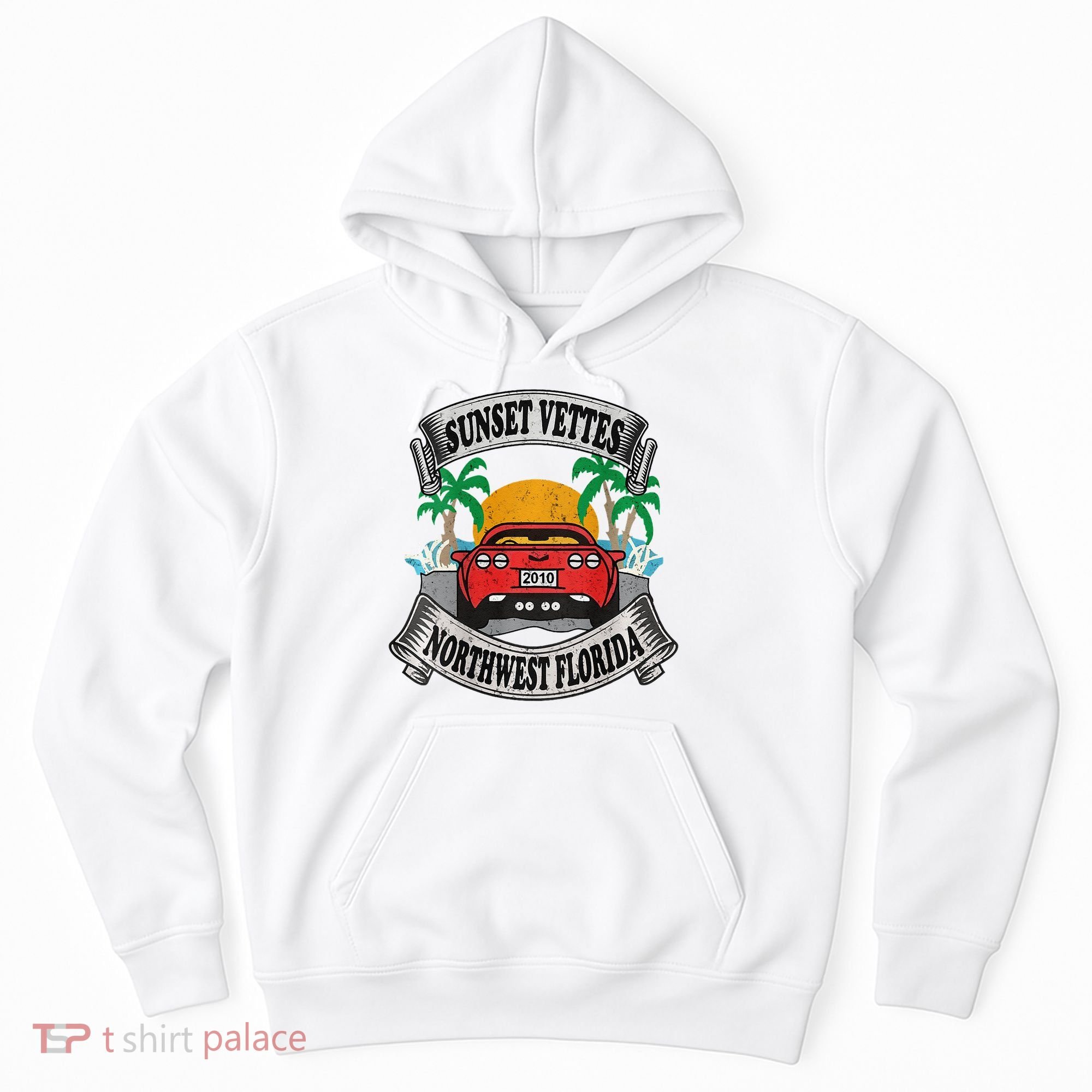 Sunset Vettes Of Northwest Florida Hoodie