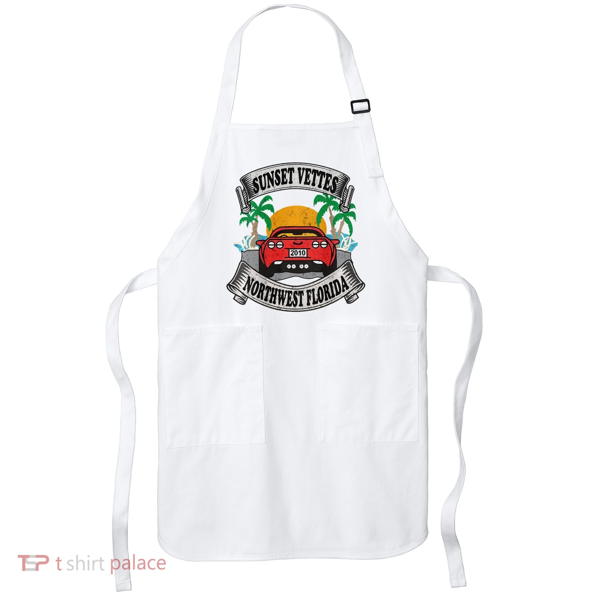 Sunset Vettes Of Northwest Florida Apron