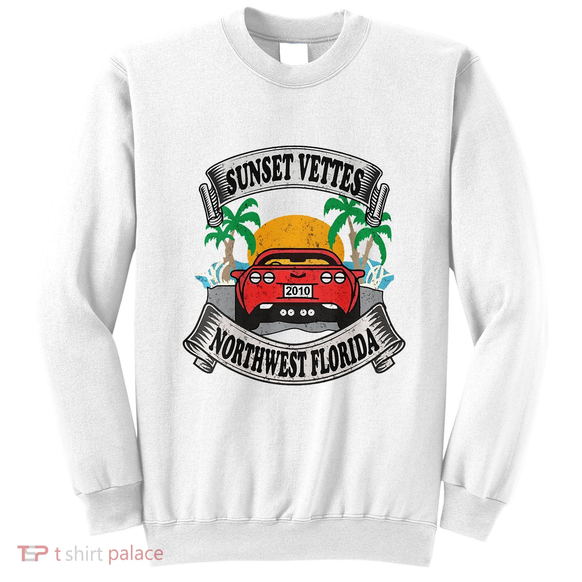 Sunset Vettes Of Northwest Florida Sweatshirt