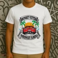 Sunset Vettes Of Northwest Florida T-Shirt thumb 3