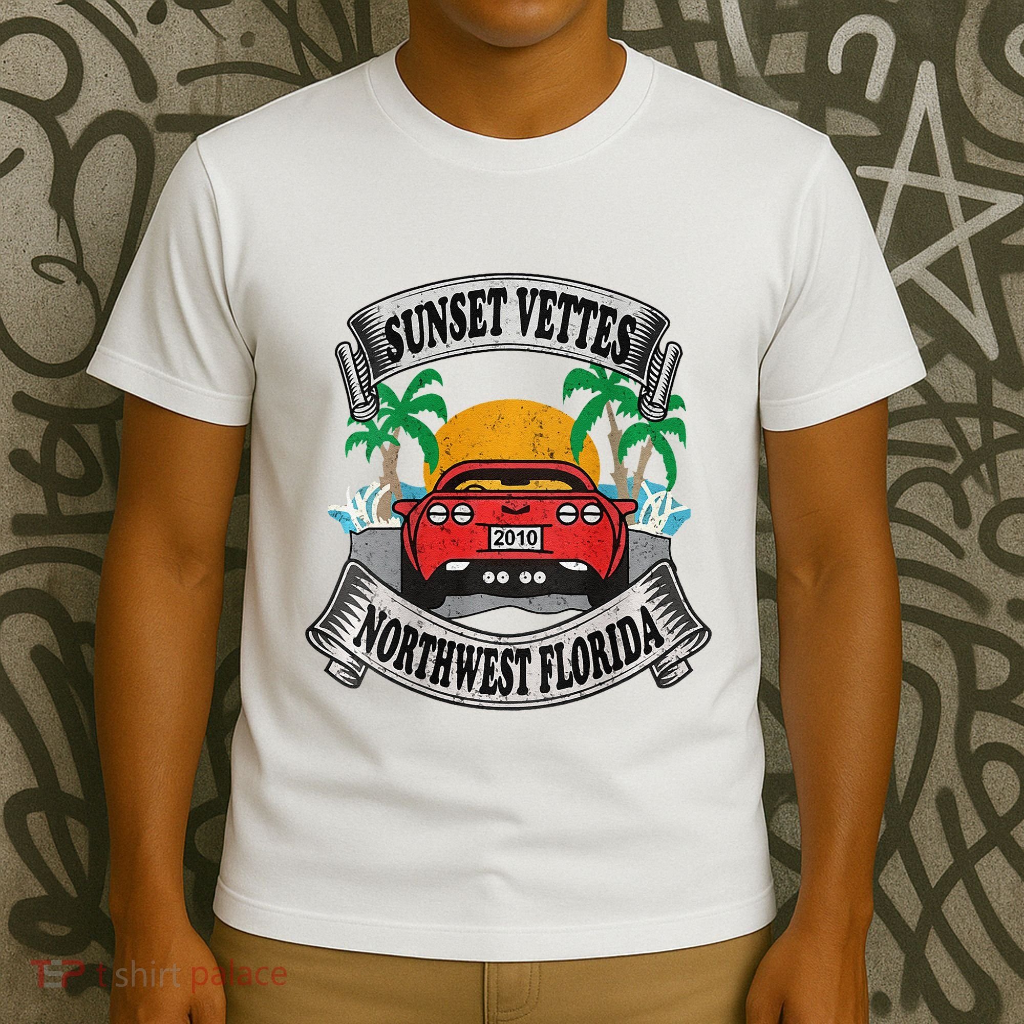 Sunset Vettes Of Northwest Florida T-Shirt
