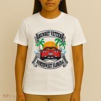Sunset Vettes Of Northwest Florida T-Shirt thumb 4