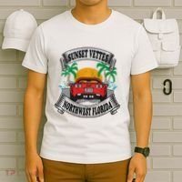 Sunset Vettes Of Northwest Florida T-Shirt thumb 6