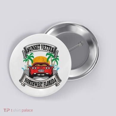 Sunset Vettes Of Northwest Florida Button