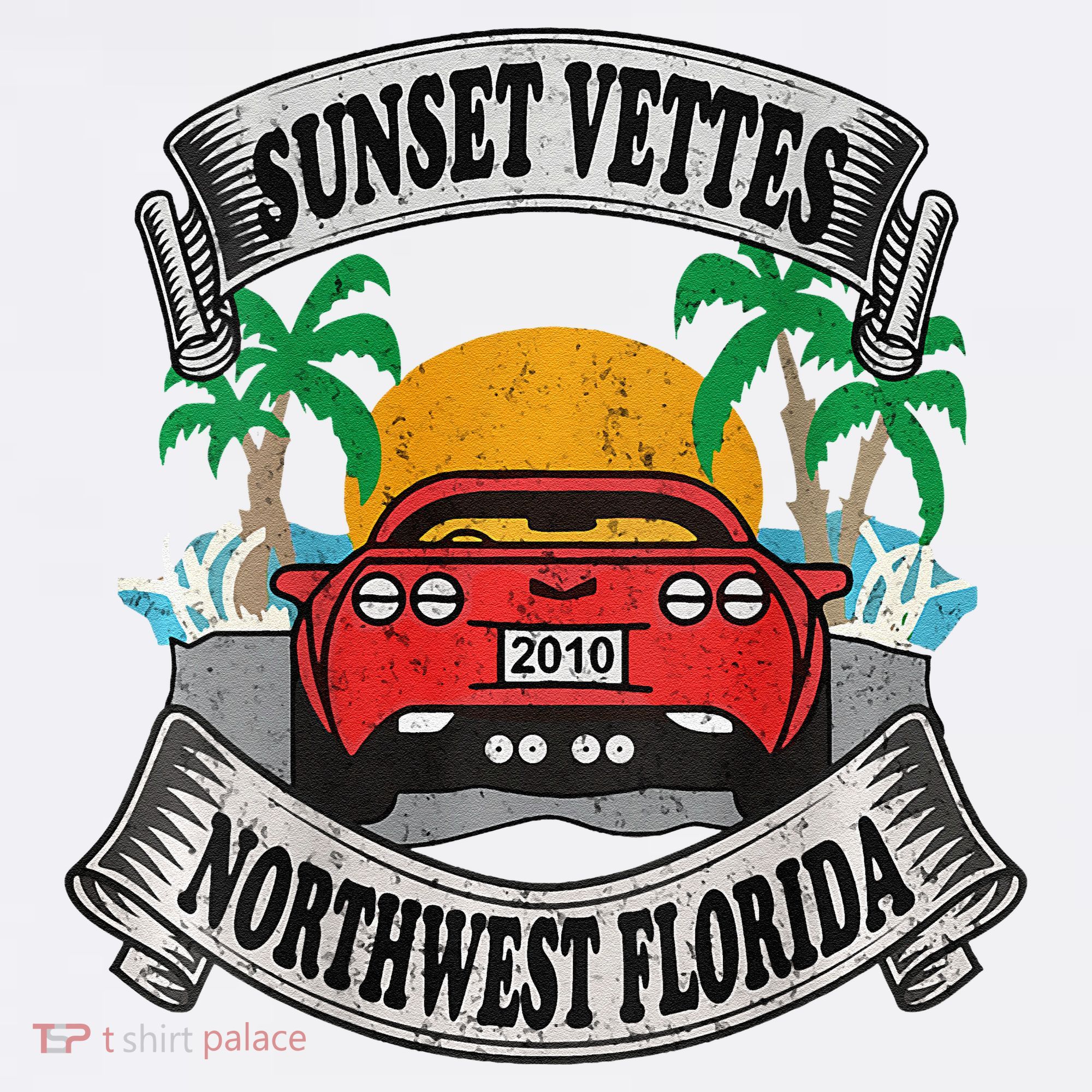 Sunset Vettes Of Northwest Florida Women's Tank Top