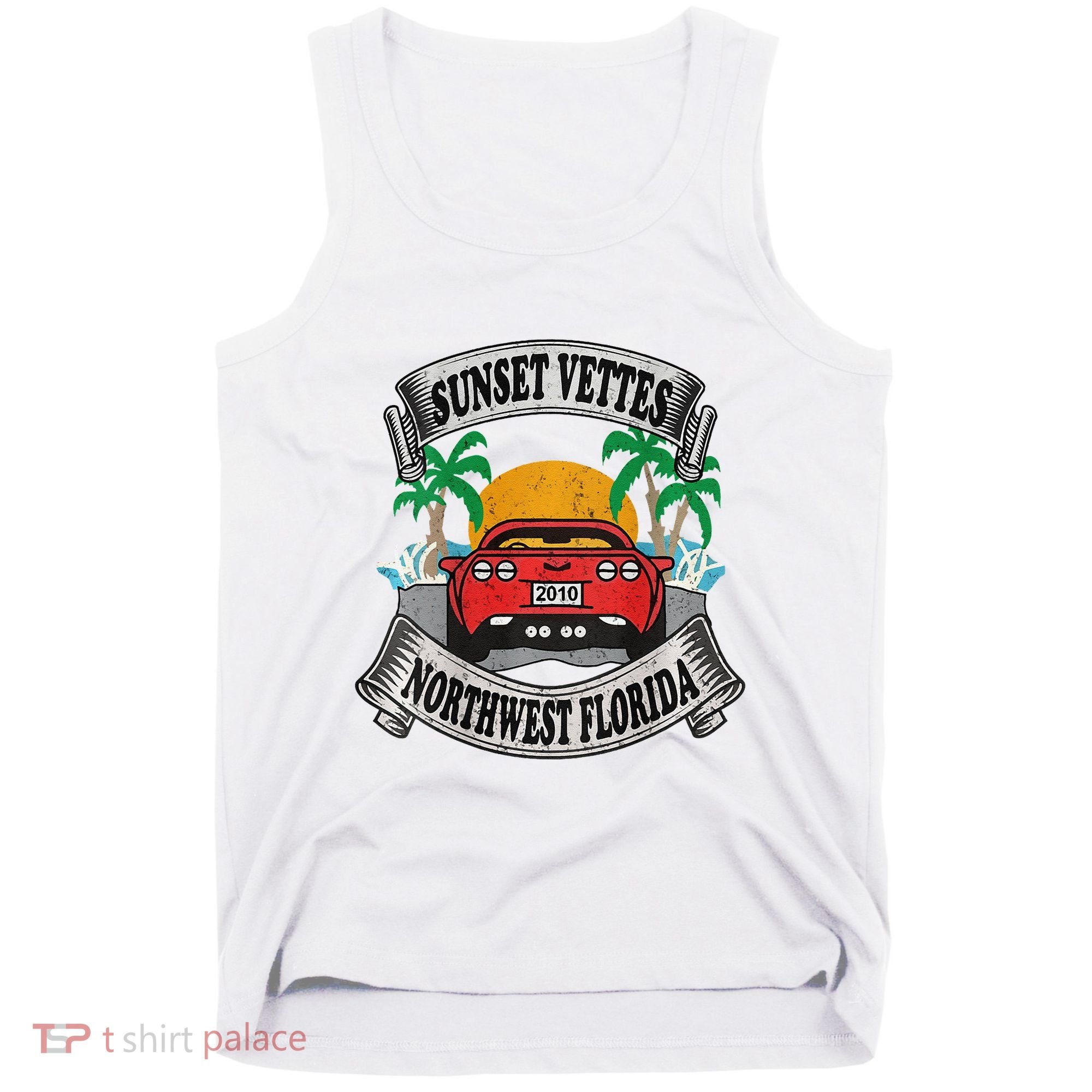 Sunset Vettes Of Northwest Florida Tank Top