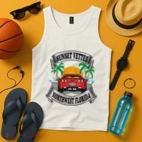 Sunset Vettes Of Northwest Florida Tank Top thumb 4