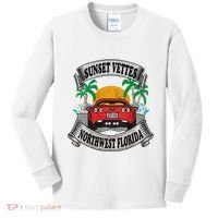 Sunset Vettes Of Northwest Florida Kids Long Sleeve Shirt thumb 0