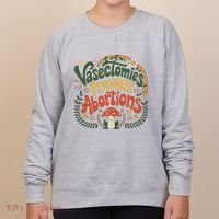 Sunset Vasectomies Prevent Abortions Vasectomy Women's Sweatshirt thumb 0