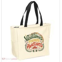 Sunset Vasectomies Prevent Abortions Vasectomy Tote Bag thumb 2