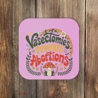 Sunset Vasectomies Prevent Abortions Vasectomy Coaster thumb 0