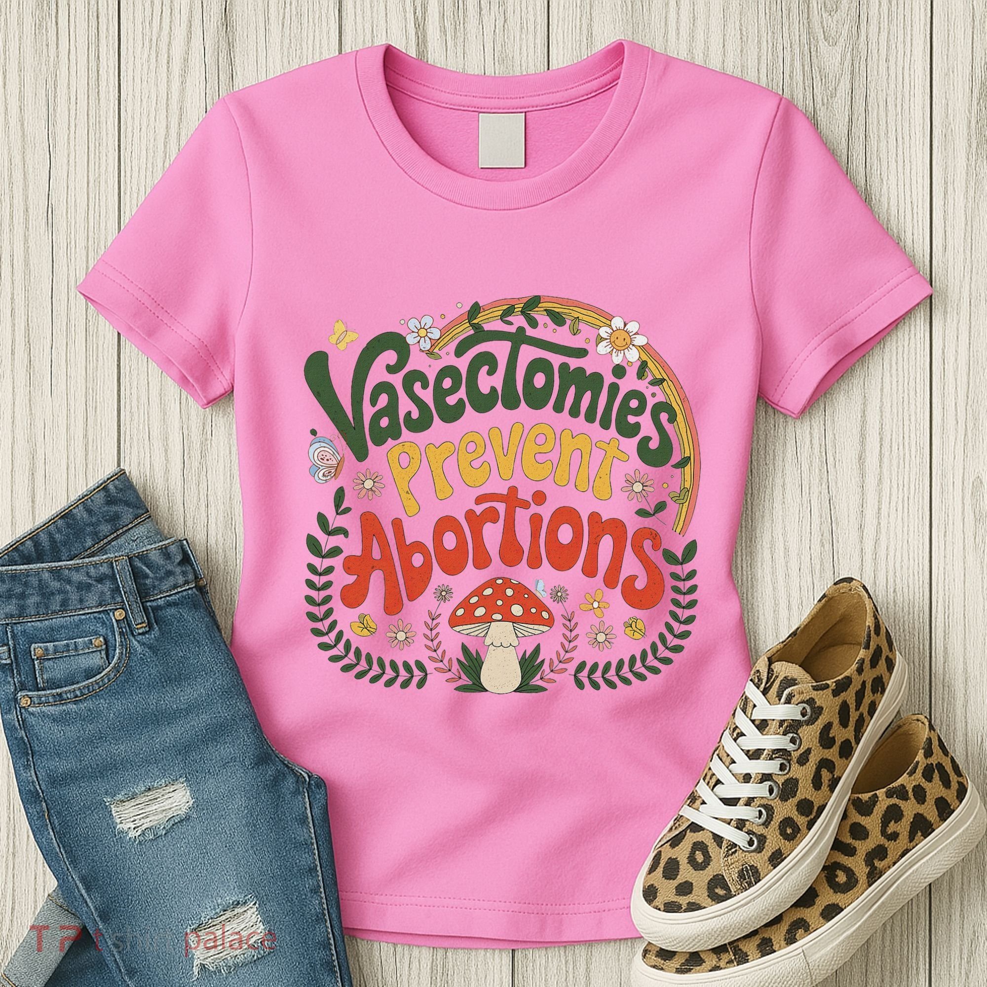 Sunset Vasectomies Prevent Abortions Vasectomy Women's T-Shirt