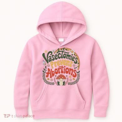 Sunset Vasectomies Prevent Abortions Vasectomy Kids Hoodie