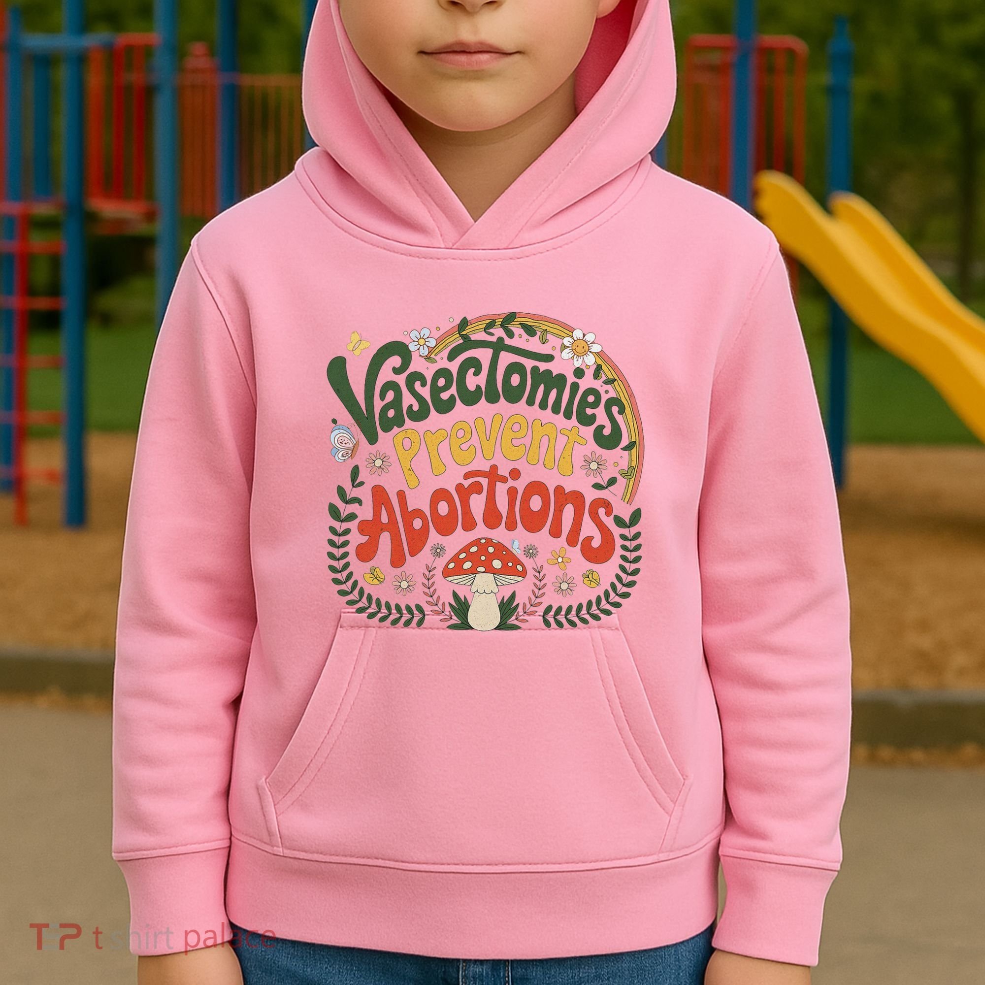 Sunset Vasectomies Prevent Abortions Vasectomy Kids Hoodie