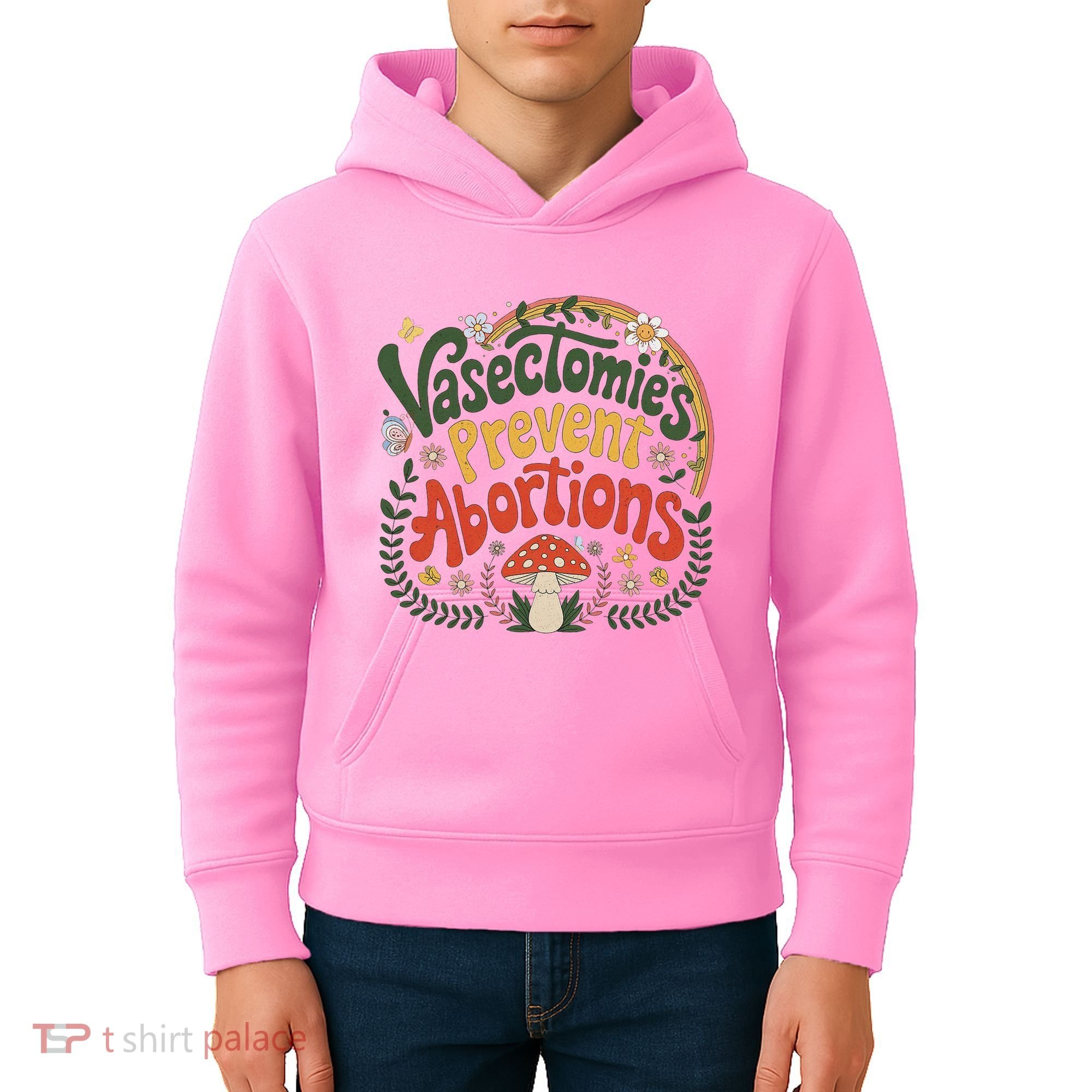Sunset Vasectomies Prevent Abortions Vasectomy Kids Hoodie
