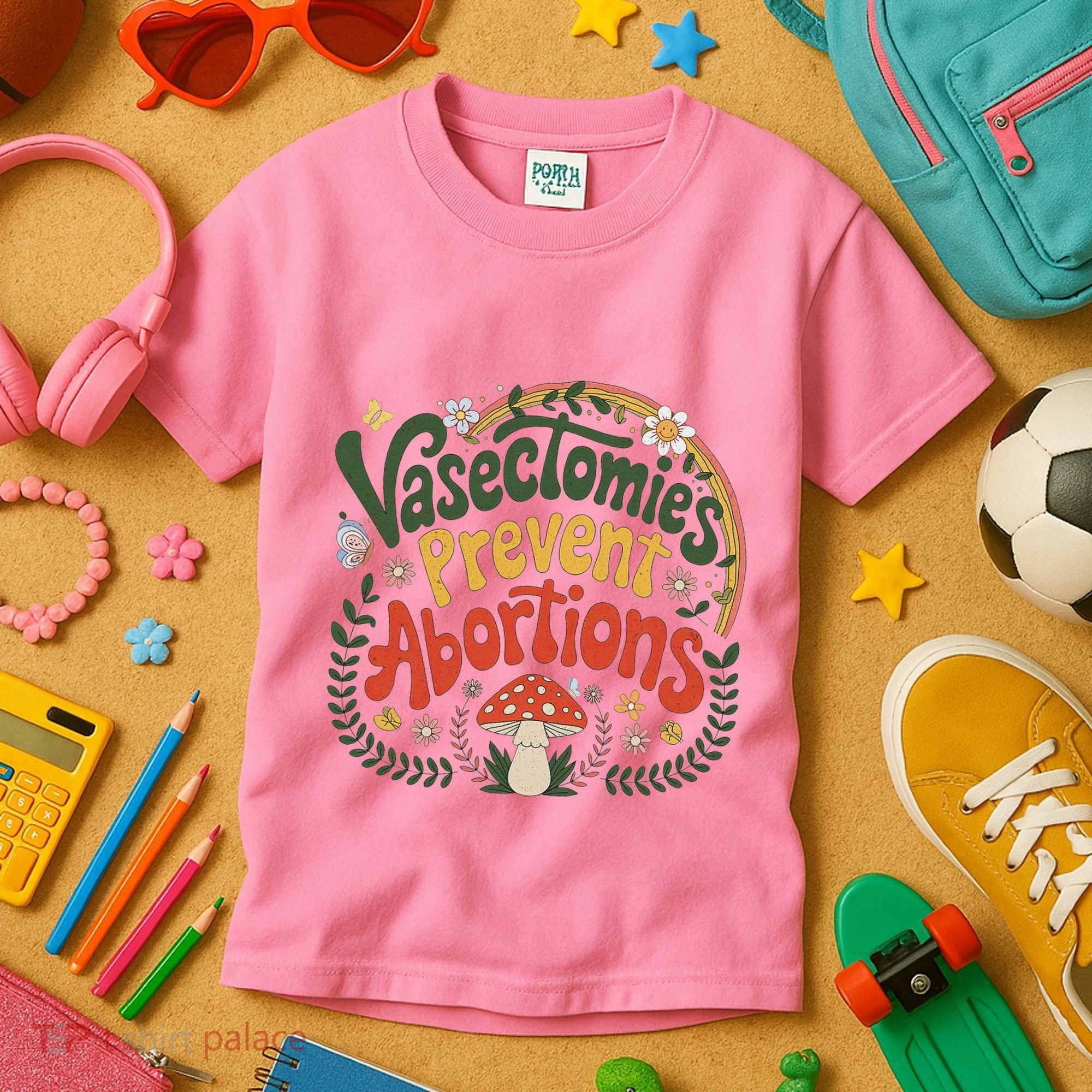 Sunset Vasectomies Prevent Abortions Vasectomy Kids T-Shirt