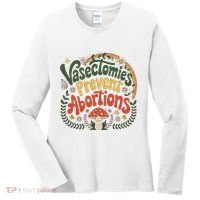 Sunset Vasectomies Prevent Abortions Vasectomy Women's Long Sleeve Shirt thumb 0
