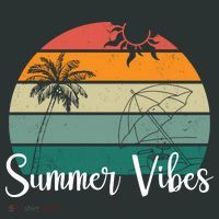 Summer Vibes Palm Trees Retro Sunset Mousepad thumb 1