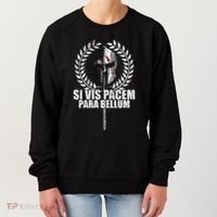 Si Vis Pacem Para Bellum Latin Wisdom Proverb Women's Sweatshirt thumb 0