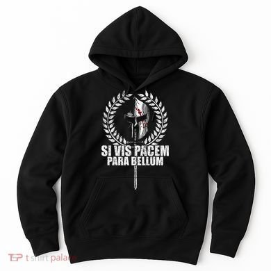 Si Vis Pacem Para Bellum Latin Wisdom Proverb Hoodie