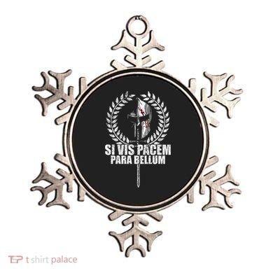 Si Vis Pacem Para Bellum Latin Wisdom Proverb Ornament