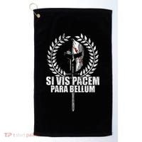 Si Vis Pacem Para Bellum Latin Wisdom Proverb Golf Towel thumb 0