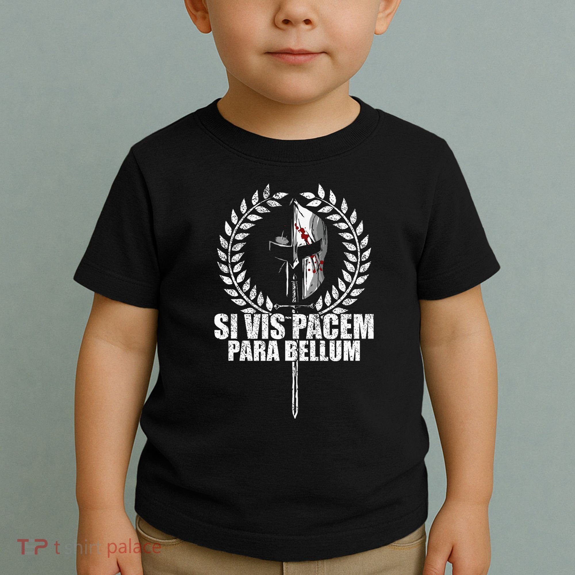 Si Vis Pacem Para Bellum Latin Wisdom Proverb Toddler T-Shirt