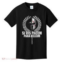Si Vis Pacem Para Bellum Latin Wisdom Proverb Kids T-Shirt thumb 0