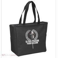 Si Vis Pacem Para Bellum Latin Wisdom Proverb Tote Bag thumb 2