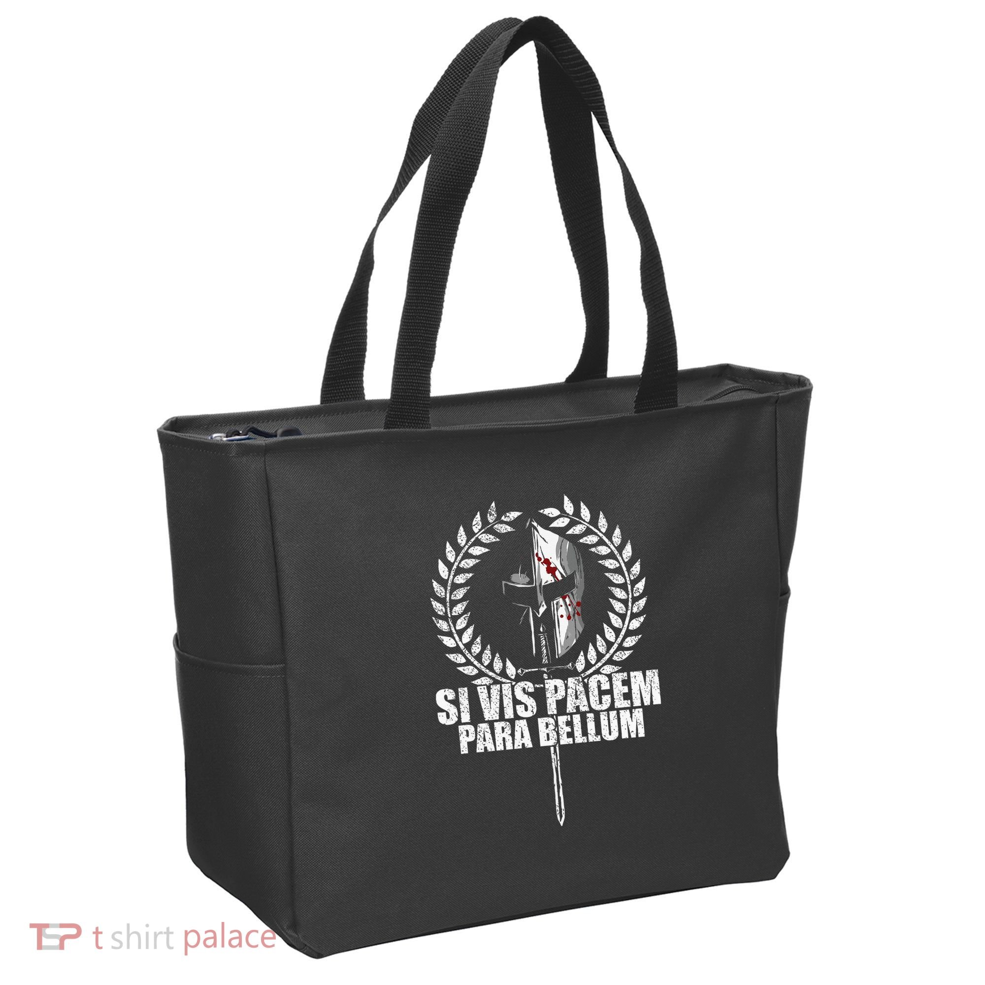 Si Vis Pacem Para Bellum Latin Wisdom Proverb Tote Bag