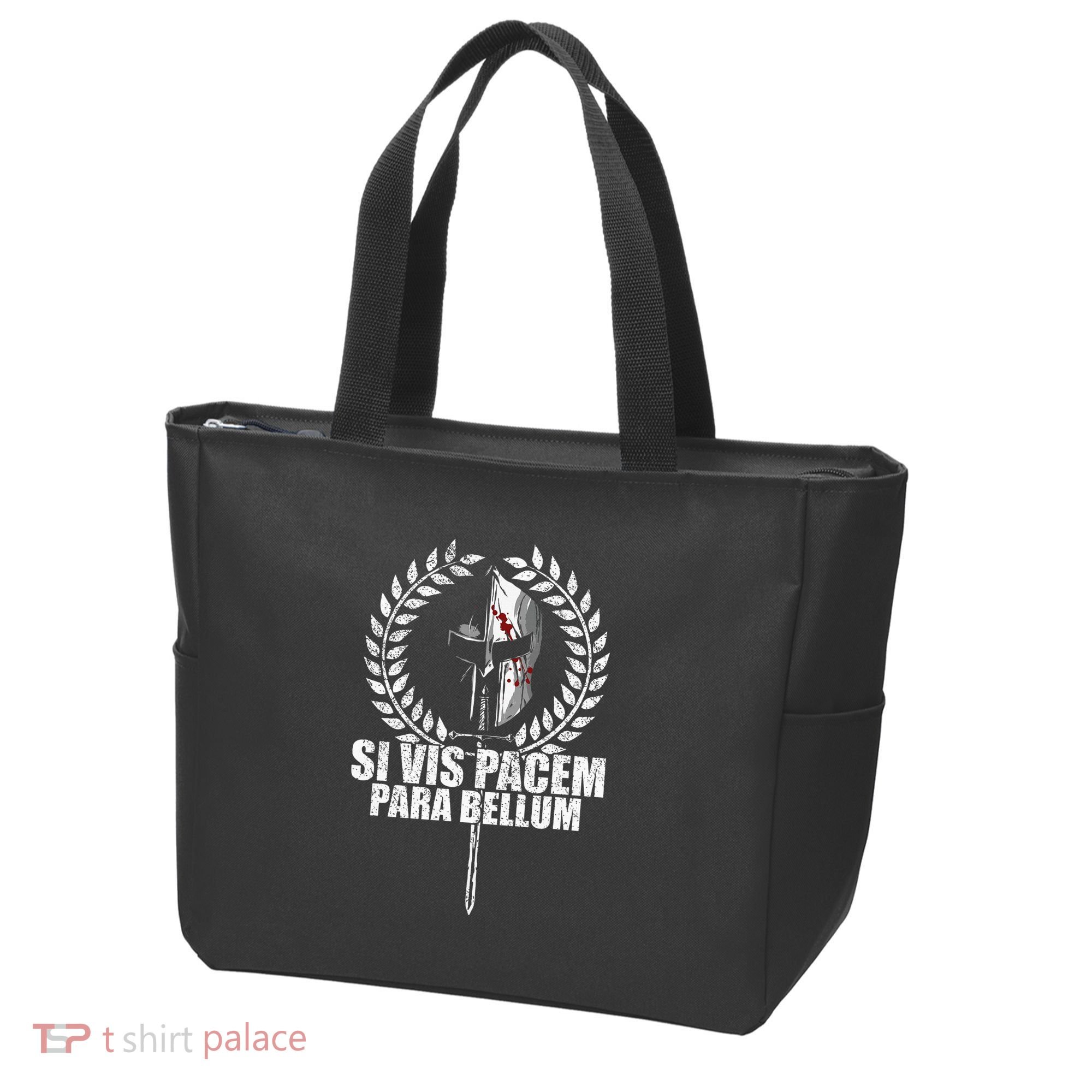 Si Vis Pacem Para Bellum Latin Wisdom Proverb Tote Bag