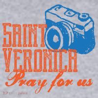 St Veronica Patron Saint Photography Photographers Catholic Cool Gift Women's Sweatshirt thumb 2