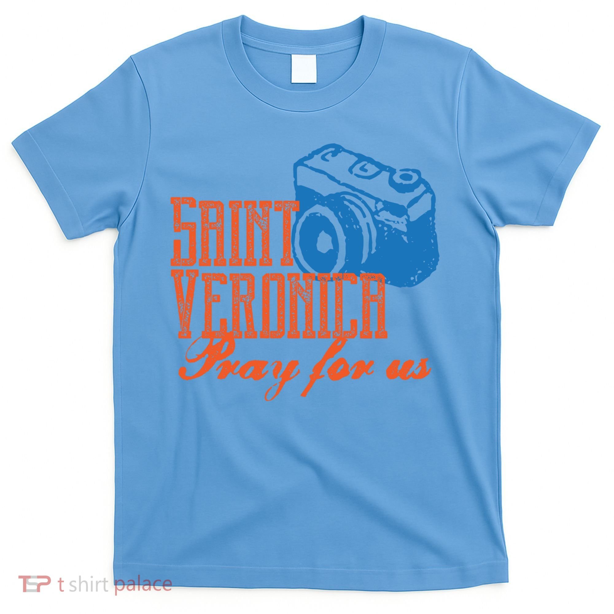 St Veronica Patron Saint Photography Photographers Catholic Cool Gift T-Shirt