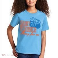 St Veronica Patron Saint Photography Photographers Catholic Cool Gift Kids T-Shirt thumb 2